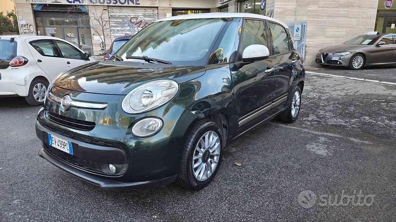 Usata Fiat 500L Lounge 95 CV (69 kW) 2014 Verde Monovolume