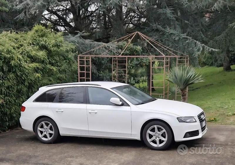 Usata Audi A4 Advanced Plus 120 CV (88 kW) 2010 Bianco Station wagon