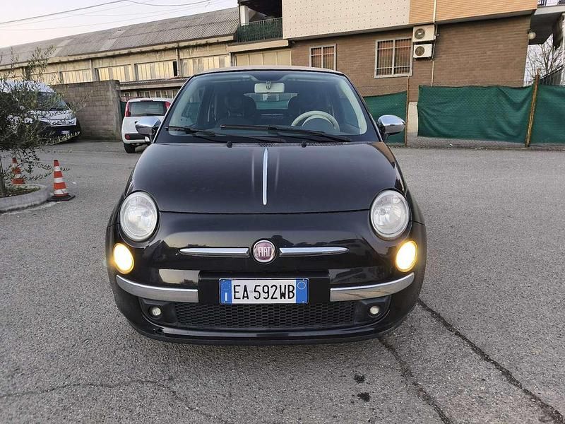 Usata Fiat 500C Lounge 69 CV (50 kW) 2010 Nero Cabrio