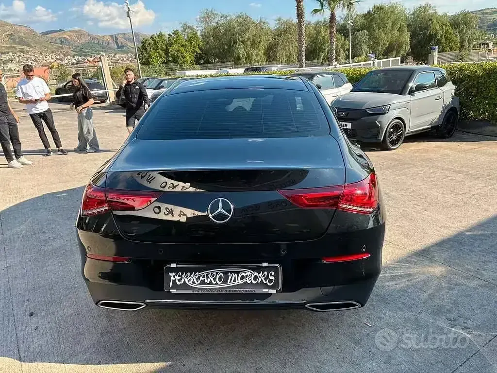 Usata Mercedes CLA180 Premium 116 CV (85 kW) 2021 Nero Berlina