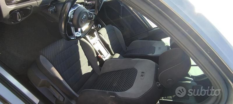 Usata VW Golf VII R-line 150 CV (110 kW) 2019 Grigio Berlina