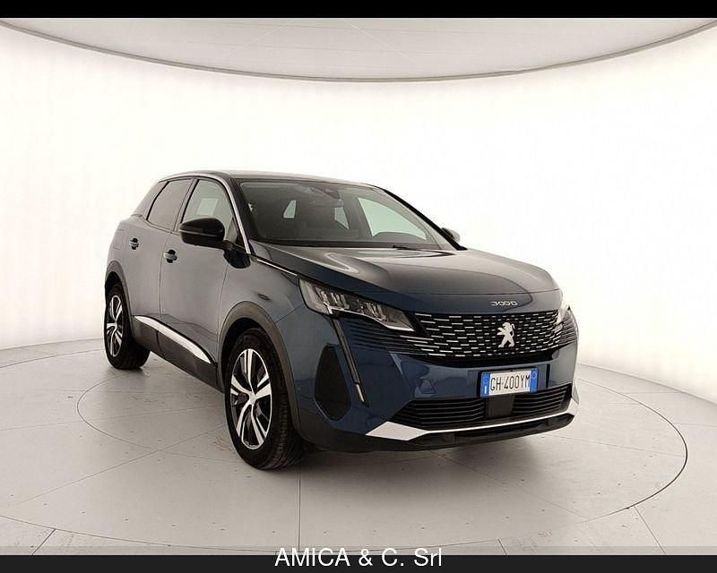 Usata Peugeot 3008 Allure 131 CV (96 kW) 2022 Blu SUV