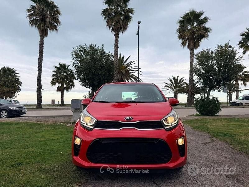 Usata Kia Picanto GT-Line 67 CV (49 kW) 2018 Rosso Utilitaria
