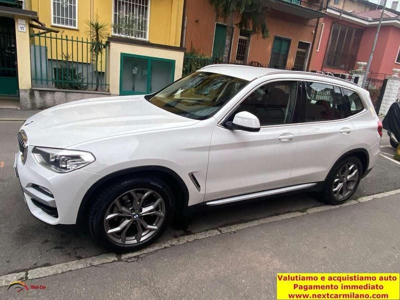 Usata BMW X3 xLine 190 CV (139 kW) 2020 Bianco SUV