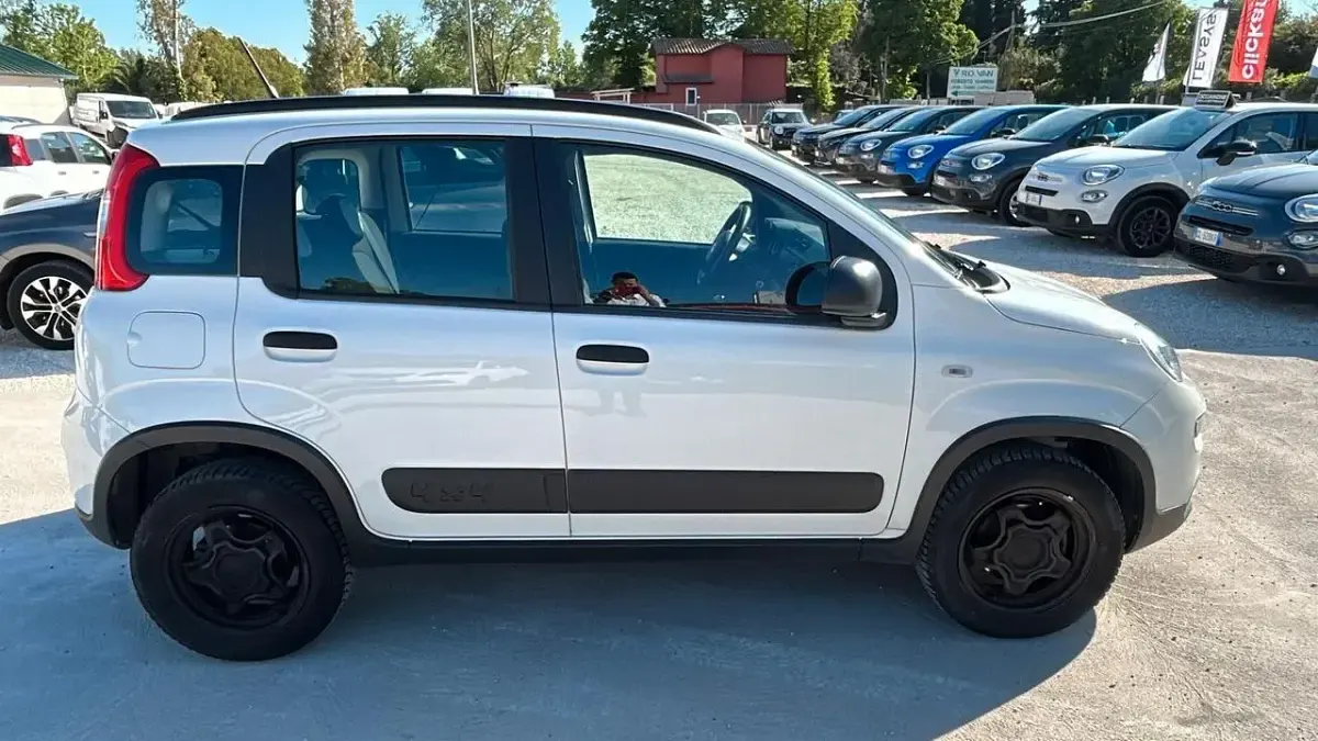 Usata Fiat Panda 4x4 S 85 CV (62 kW) 2020 Bianco Utilitaria