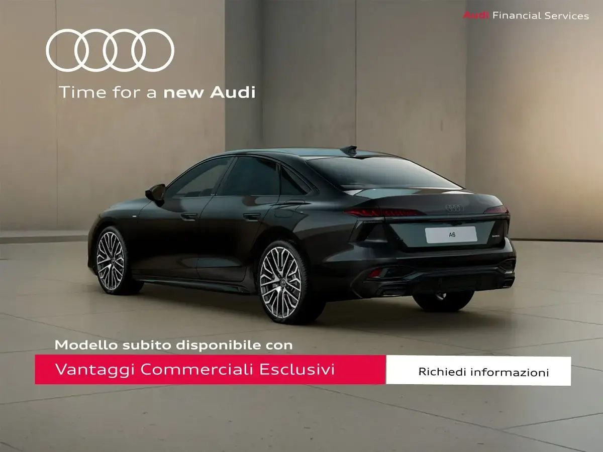 Nuova Audi A6 S-Line 299 CV (219 kW) 2026 Nero Berlina