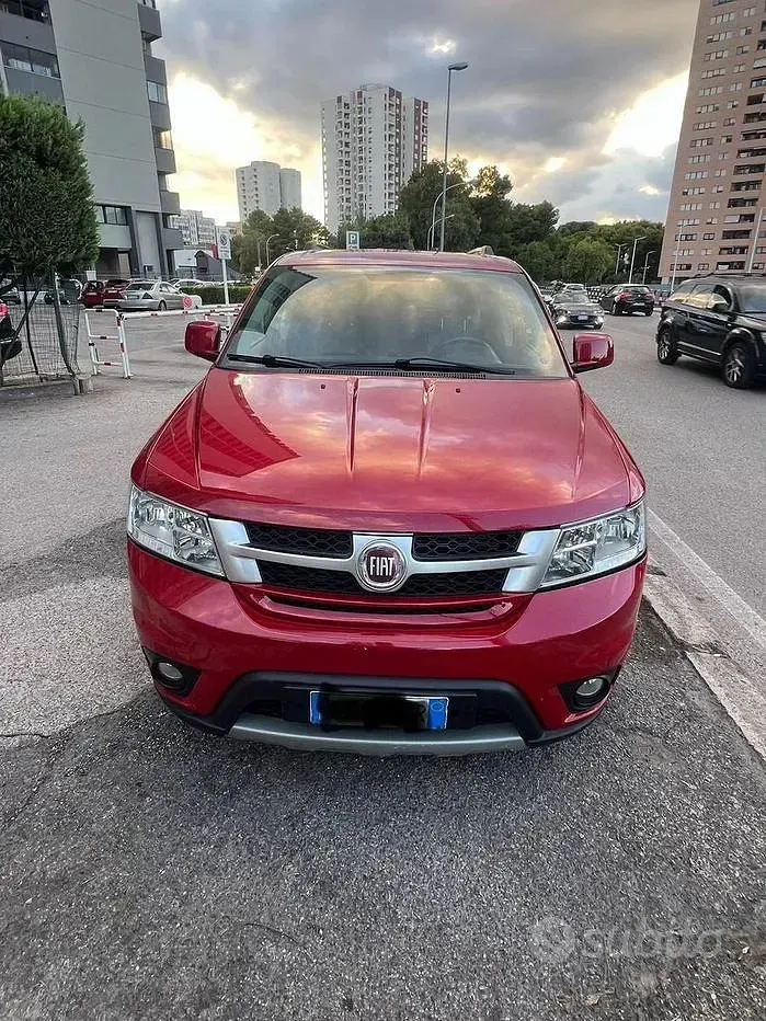 Usado Fiat Freemont Cross 170 HP (125 kW) 2015 Vermelho SUV