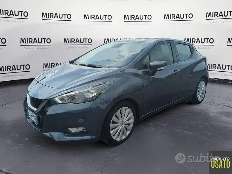 Usata Nissan Micra Acenta 92 CV (67 kW) 2022 Grigio Utilitaria