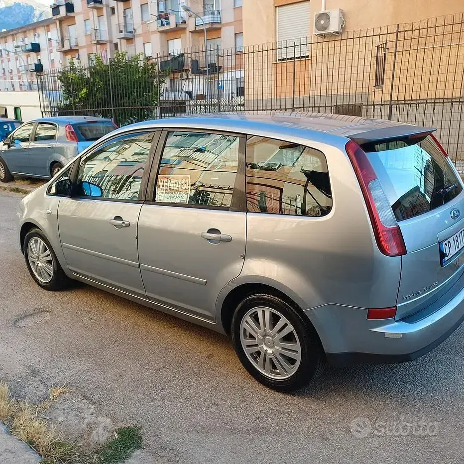 Usata Ford C-MAX Ghia 109 CV (80 kW) 2004 Grigio Monovolume
