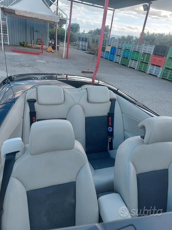 Usata Saab 9-3 Cabriolet 150 CV (110 kW) 2007 Nero Cabrio