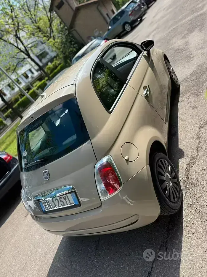 Usata Fiat 500 69 CV (50 kW) 2012 Marrone Berlina