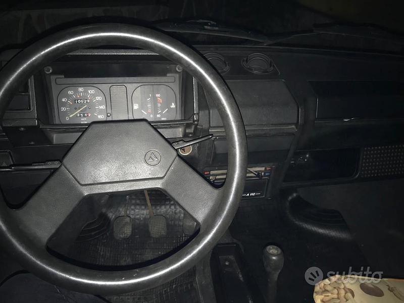 Usata Autobianchi A112 1986 Rosso Utilitaria