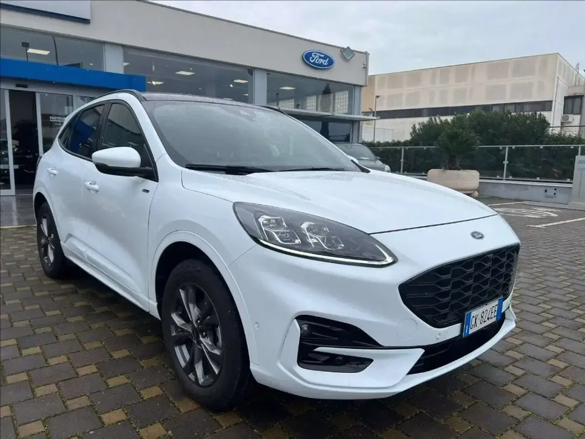 Usata Ford Kuga ST-Line X 224 CV (164 kW) 2023 Bianco pastello SUV