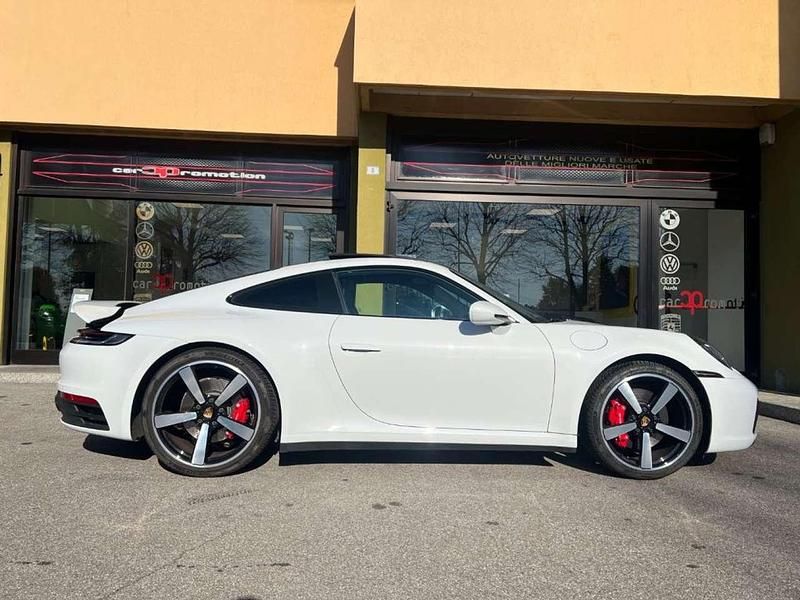 Usata Porsche 911 Carrera 4S 450 CV (330 kW) 2021 Bianco Coupé