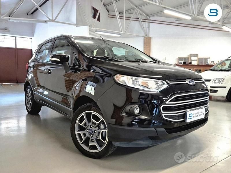 Usata Ford Ecosport 125 CV (91 kW) 2015 Nero SUV
