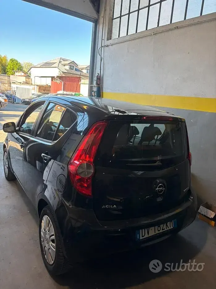 Usata Opel Agila 2009 Nero Utilitaria