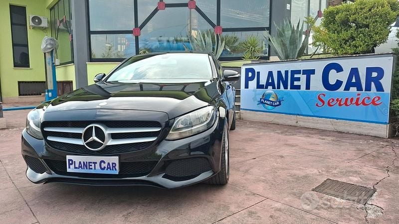 Usata Mercedes C180 Exclusive 115 CV (84 kW) 2015 Nero Berlina