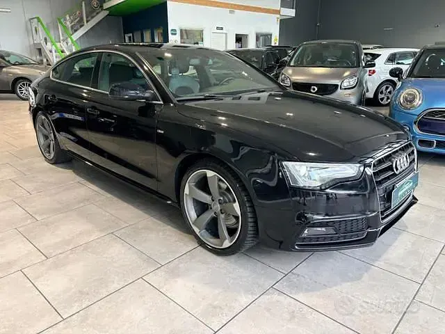 Usata Audi A5 S-Line 177 CV (130 kW) 2012 Nero Coupé