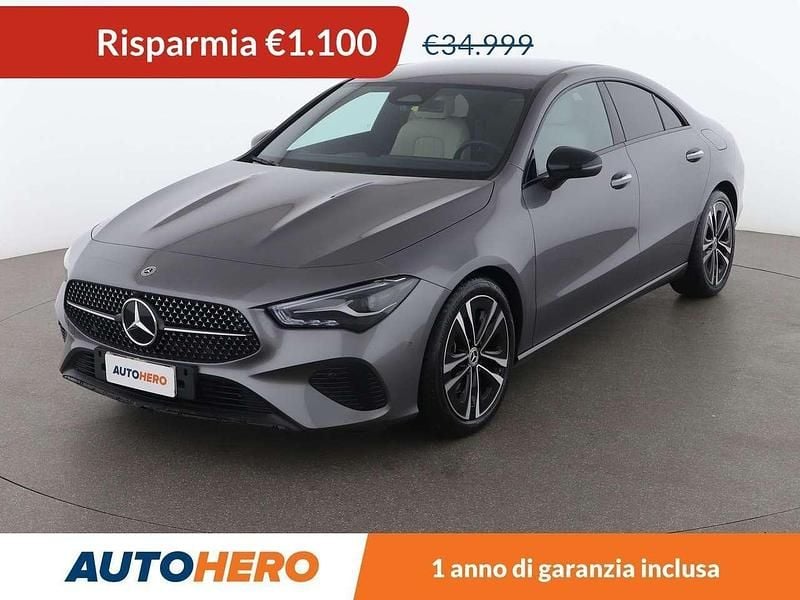 Grigio Usata 2024 Mercedes CLA180 Advanced Tre volumi | 33.199 € (Buon prezzo) - Immagine 1/3