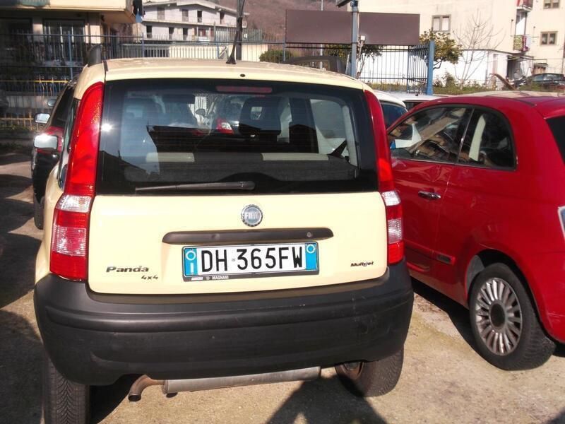 Usata Fiat Panda 4x4 69 CV (50 kW) 2007 Giallo Utilitaria