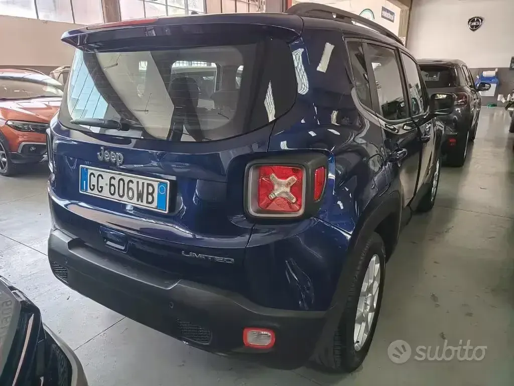 Usata Jeep Renegade Limited 131 CV (96 kW) 2021 Blu SUV