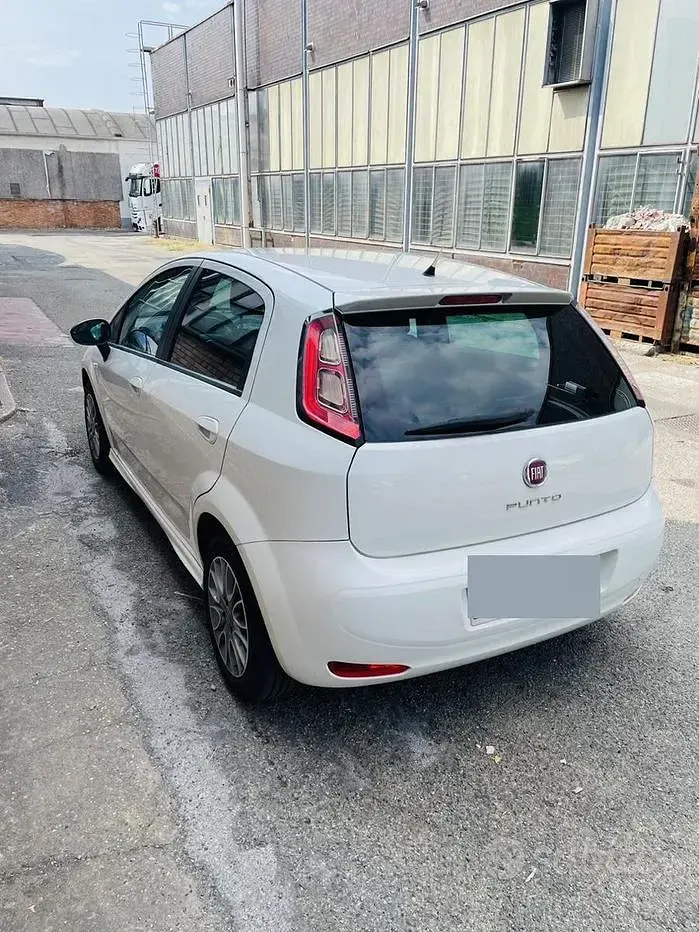 Usata Fiat Punto 69 CV (50 kW) 2013 Bianco Utilitaria