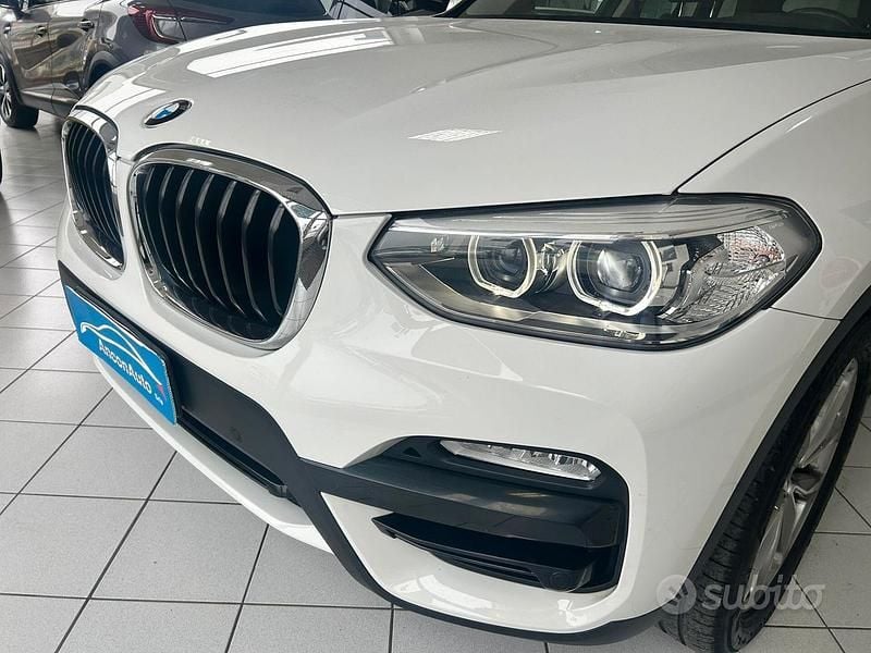 Usata BMW X3 Advantage 190 CV (139 kW) 2017 Bianco SUV