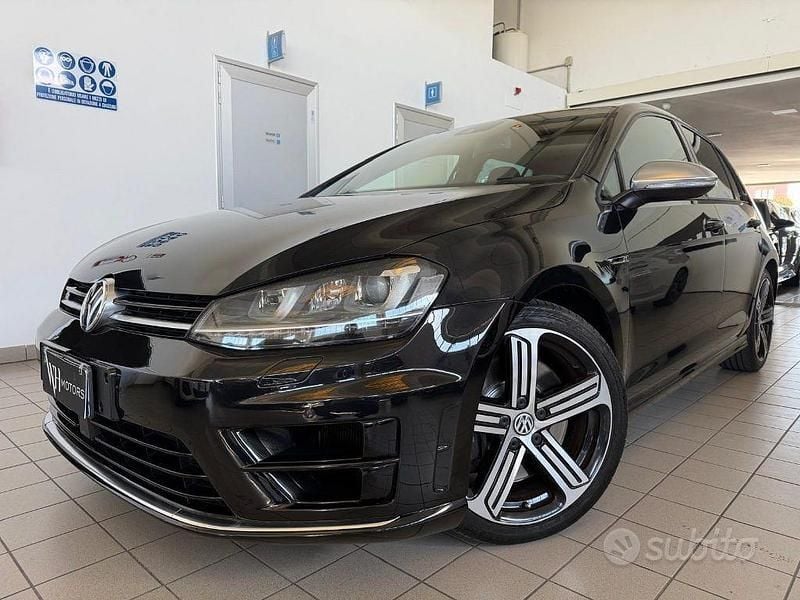 Usata VW Golf VII R 300 CV (220 kW) 2015 Nero Berlina