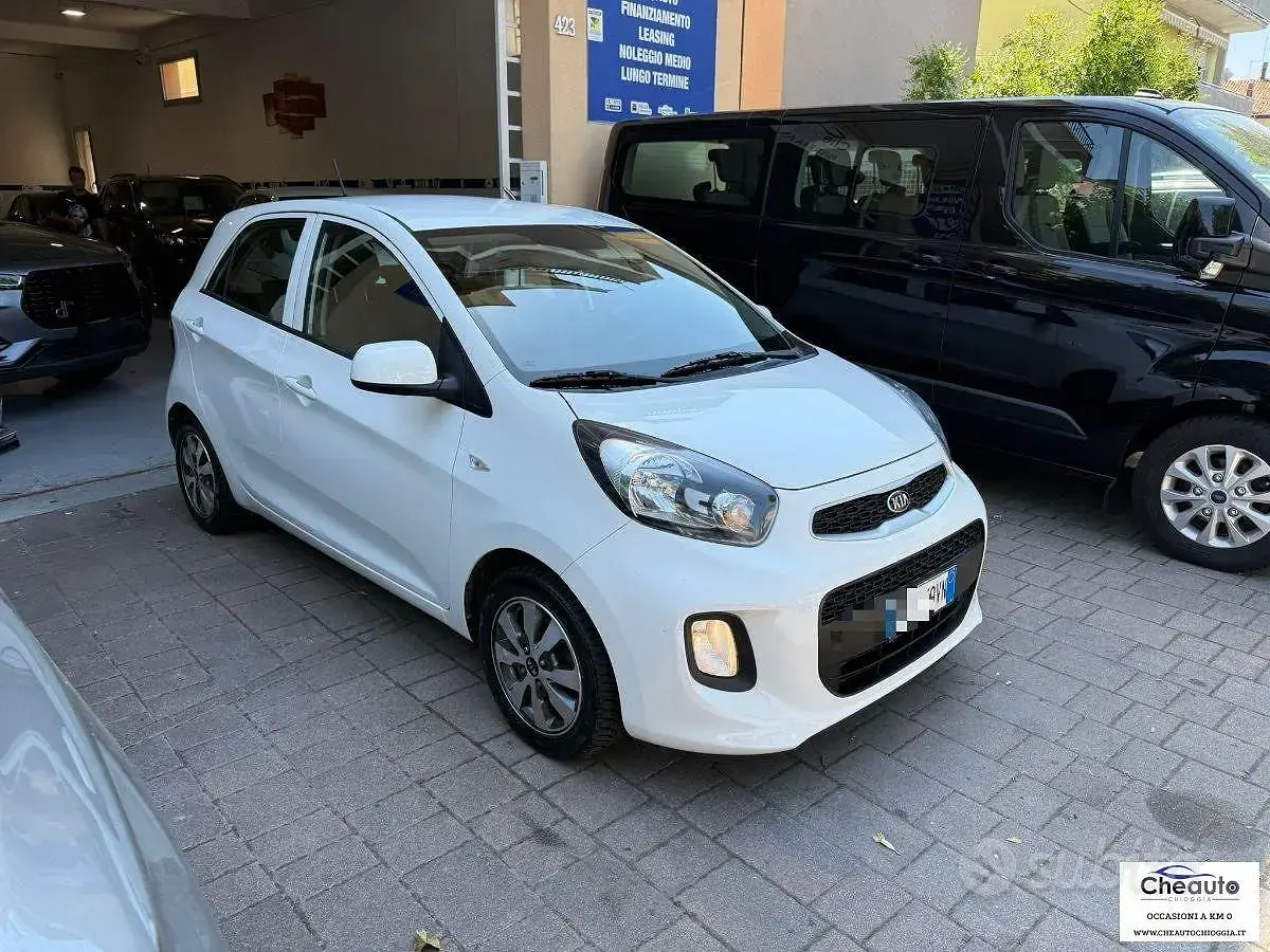 Usata Kia Picanto City 66 CV (48 kW) 2016 Bianco Utilitaria