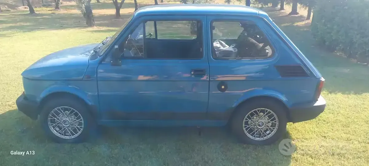 Usata Fiat 126 25 CV (18 kW) 1991 Bluazzurro Utilitaria