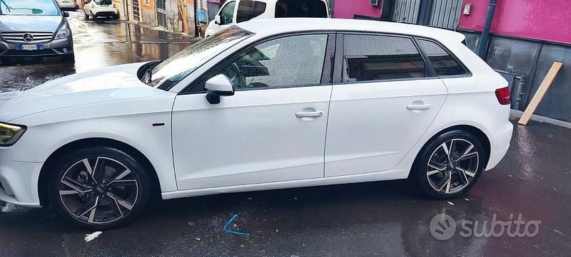Usata Audi A3 Sportback 2019 Bianco Utilitaria