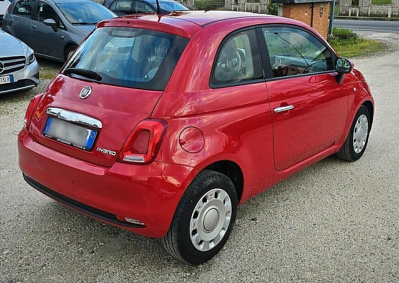Usata Fiat 500 70 CV (51 kW) 2021 Rosso Berlina