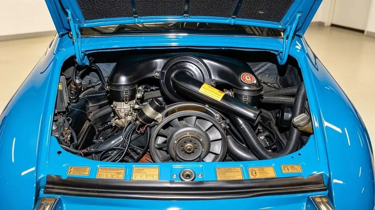 Usata Porsche 911 125 CV (91 kW) 1970 Blu/azzurro Coupé
