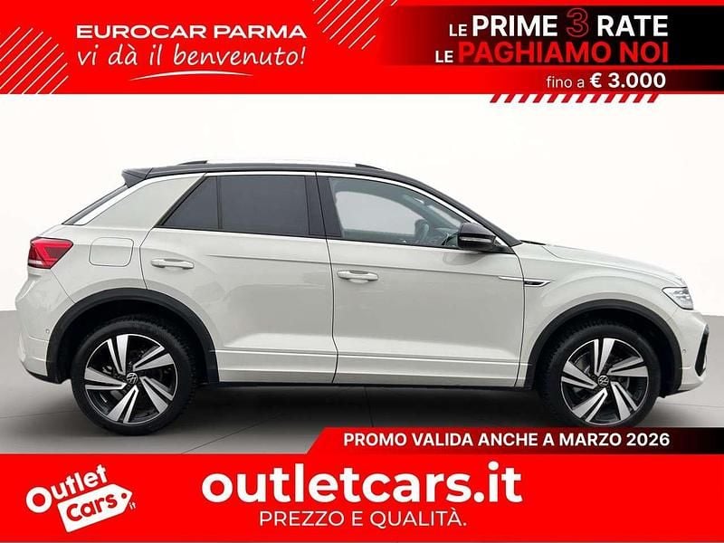 Usata VW T-Roc R-line 150 CV (110 kW) 2022 Ascot grey nero SUV