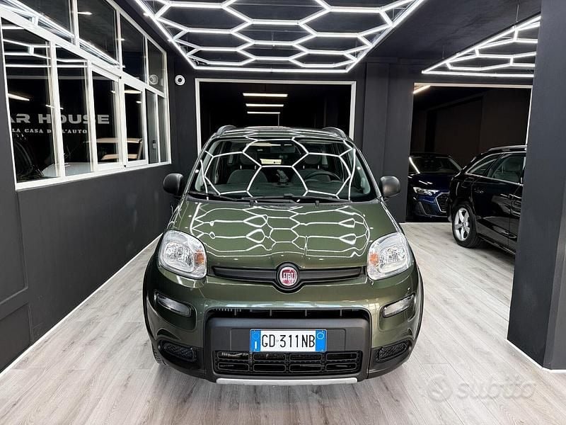 Usata Fiat Panda 4x4 Wild 85 CV (62 kW) 2021 Verde Utilitaria