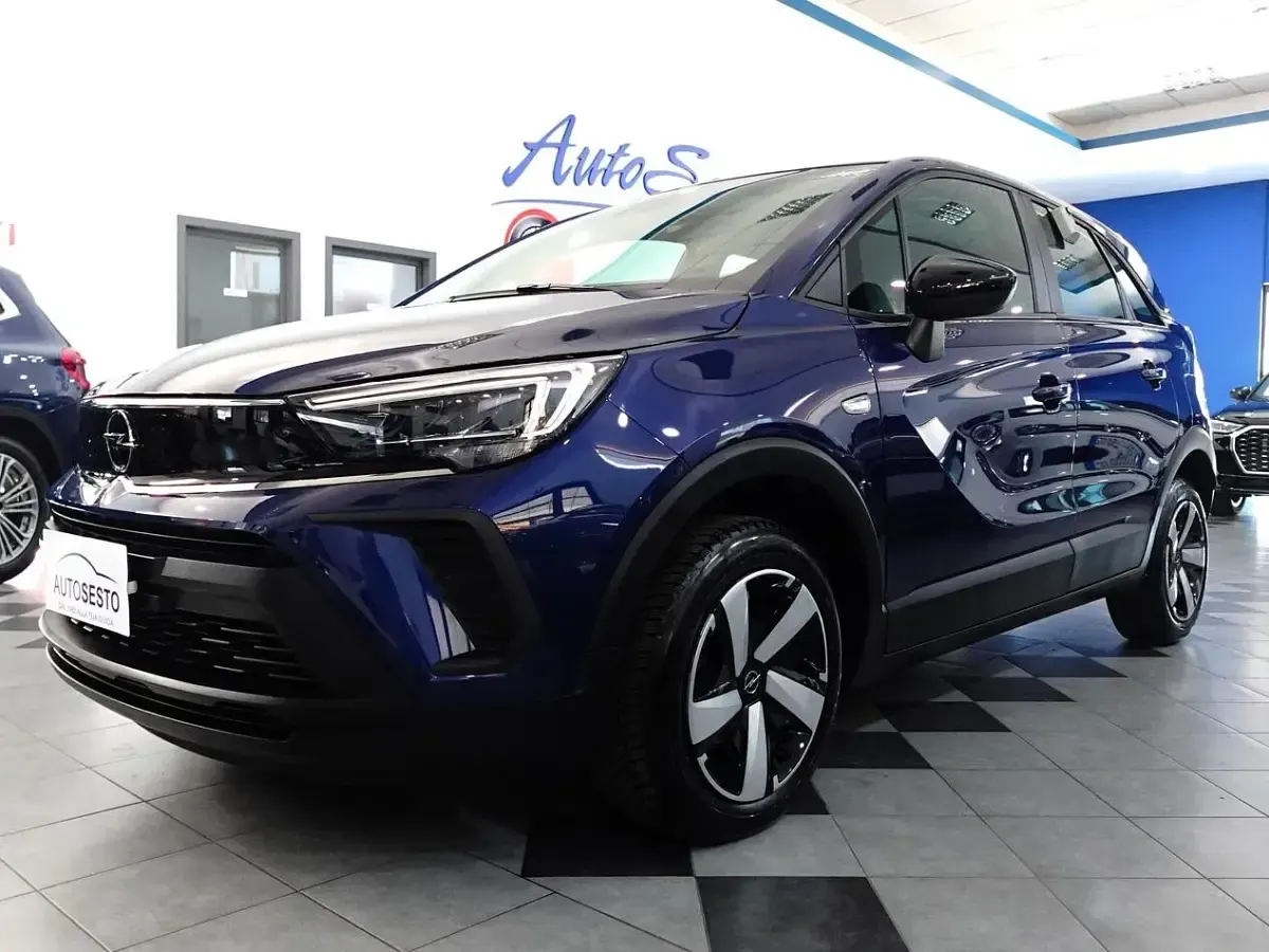 Usata Opel Crossland Edition 110 CV (80 kW) 2023 Blu SUV