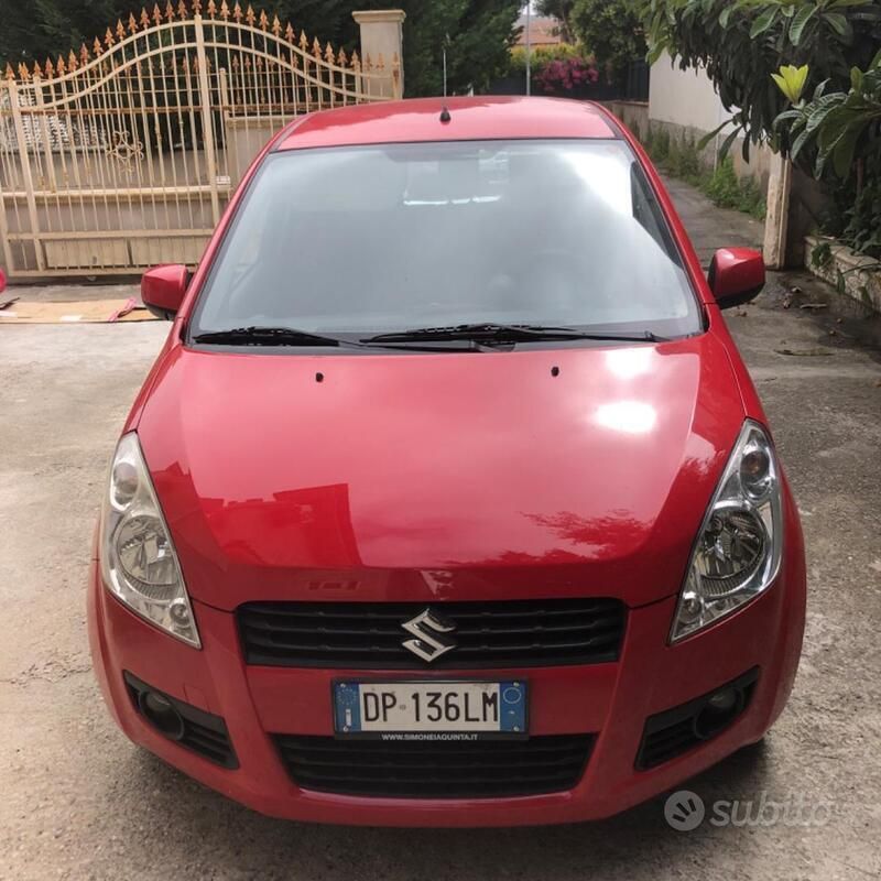 Usata Suzuki Splash 75 CV (55 kW) 2008 Rosso Utilitaria