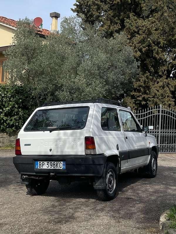 Usata Fiat Panda 4x4 Trekking 54 CV (39 kW) 2001 Bianco Utilitaria