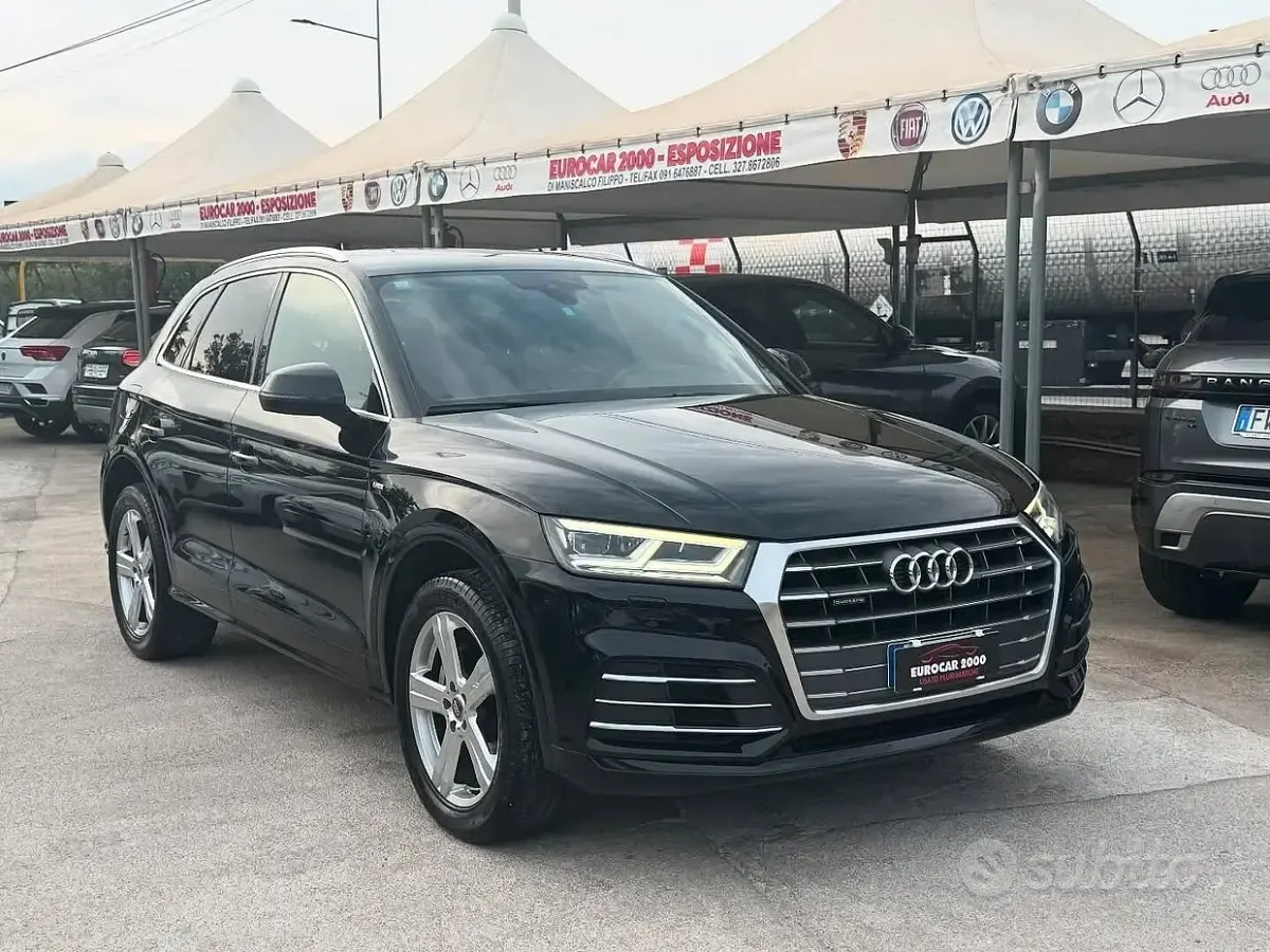 Usata Audi Q5 S-Line 190 CV (139 kW) 2017 Nero SUV