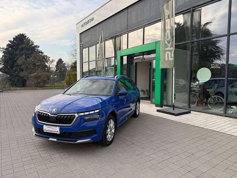 Blu/azzurro Usata 2023 Skoda Kamiq Style SUV | 18.900 € (Ottimo prezzo) - Immagine 1/4