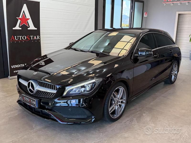 Usata Mercedes CLA200 Shooting Brake Premium 136 CV (100 kW) 2018 Nero Station wagon