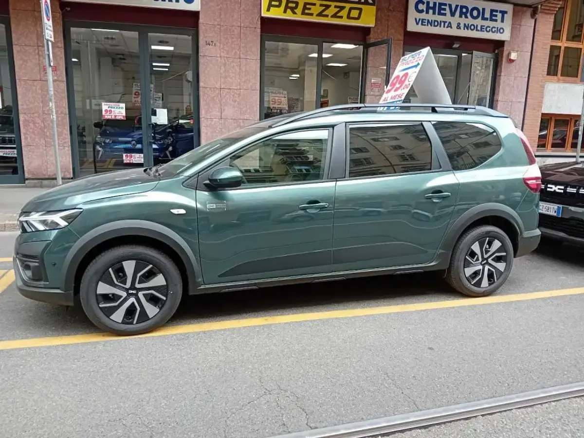 Nuova Dacia Jogger 122 CV (89 kW) 2026 Verde Monovolume