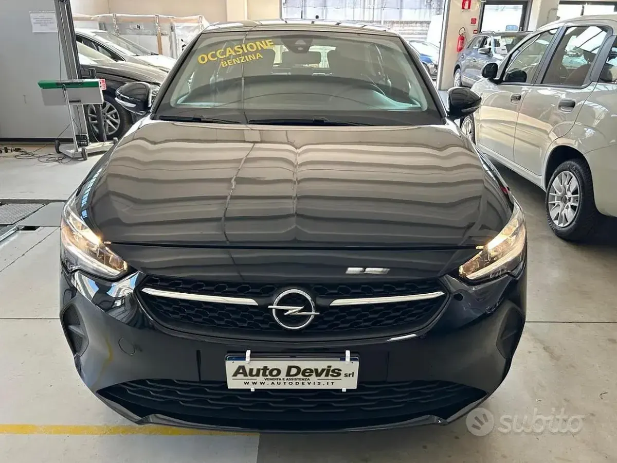 Usata Opel Corsa Edition 75 CV (55 kW) 2022 Nero Utilitaria