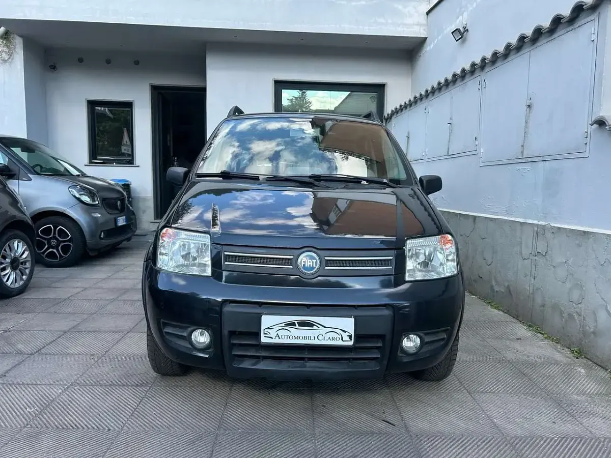 Usata Fiat Panda 4x4 Climbing 60 CV (44 kW) 2005 Nero Utilitaria