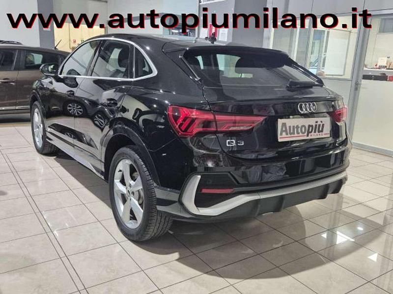 Usata Audi Q3 Sportback S-Line 150 CV (110 kW) 2021 Nero SUV