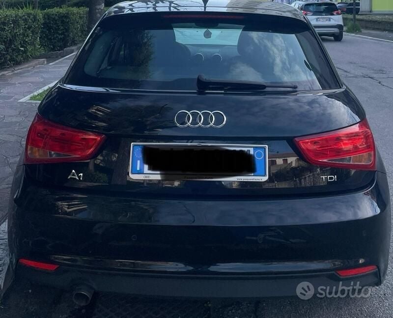 Usata Audi A1 90 CV (66 kW) 2017 Nero Utilitaria