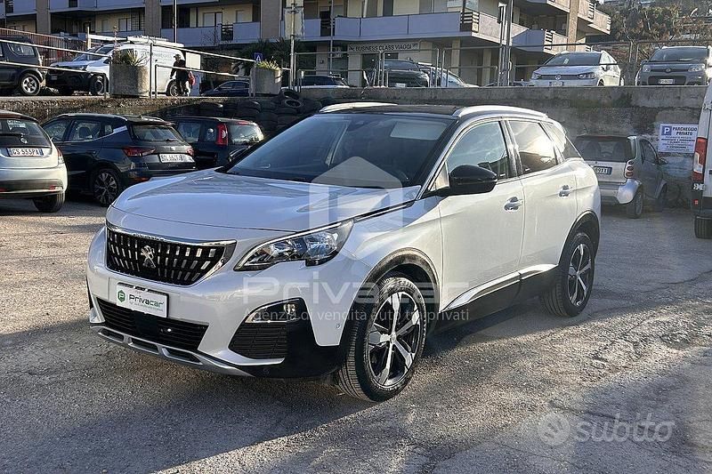 Usata Peugeot 3008 GT-line 120 CV (88 kW) 2018 Bianco SUV