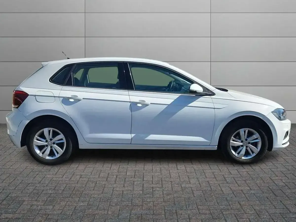Usata VW Polo Comfortline 95 CV (69 kW) 2018 Bianco Utilitaria