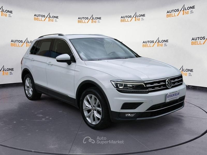 Usata VW Tiguan Executive 150 CV (110 kW) 2017 Bianco SUV