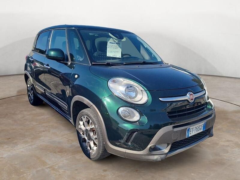 Usata Fiat 500L Trekking 86 CV (63 kW) 2013 Verde Monovolume